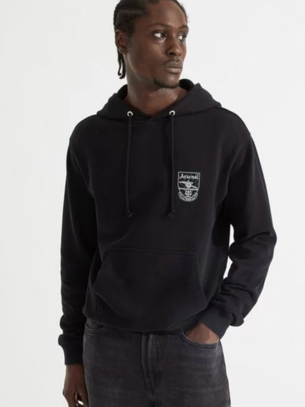 Arsenal F.C. Concordia Hoodie Size XL Black